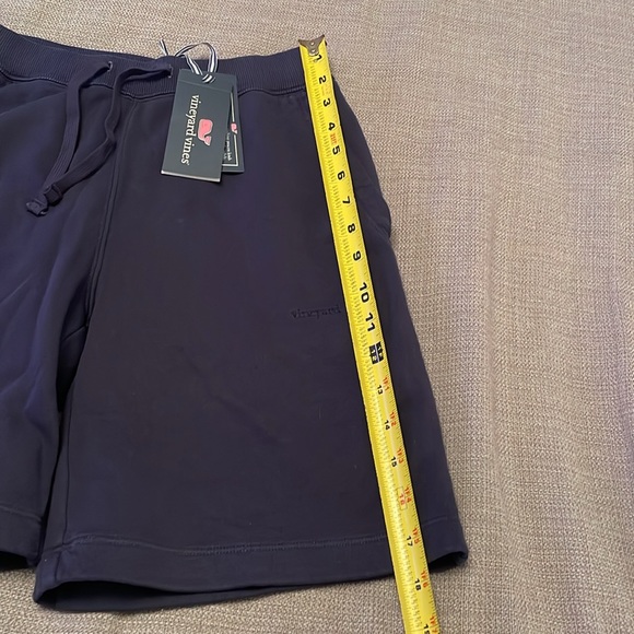 NWT $68 Vineyard Vines Navy Blue Shorts Sweatpants Shorts - Picture 8 of 15